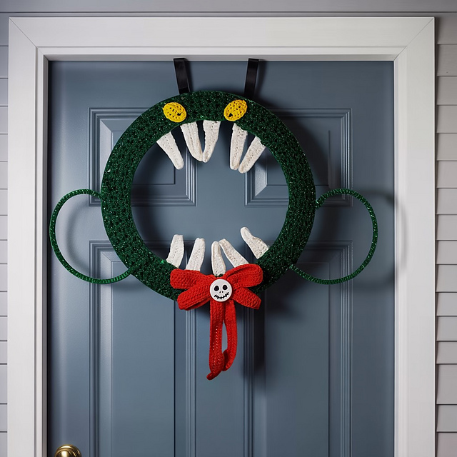 Man Eating Wreath