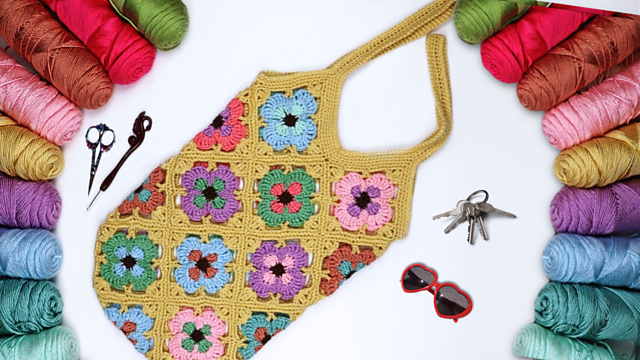 Blossom Bloom Market Bag