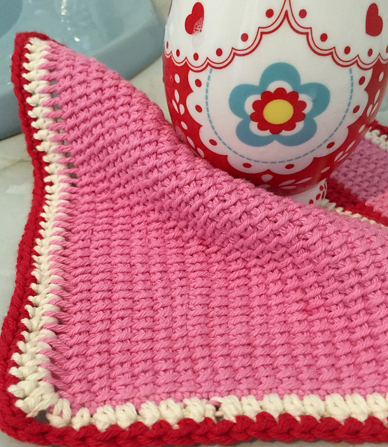 Strawberry Cream Washcloth