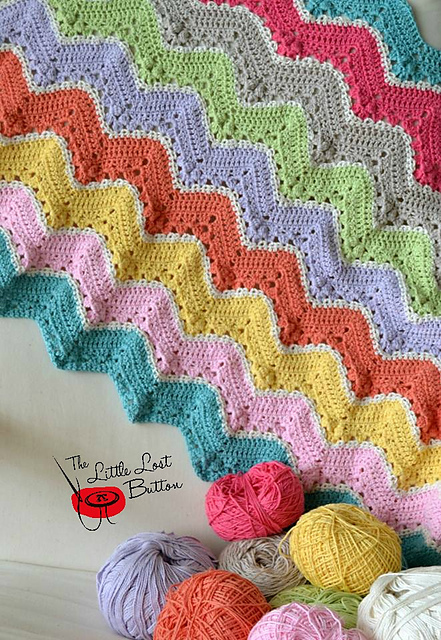 Lace Ripple Blanket