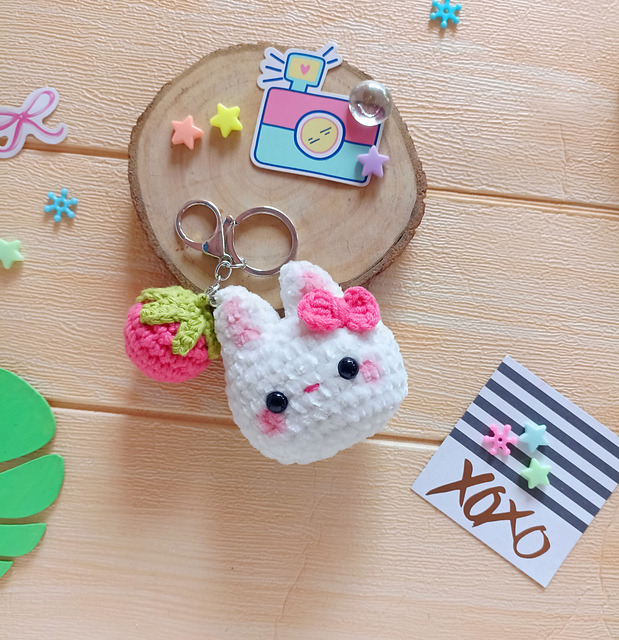 Bunny keychain