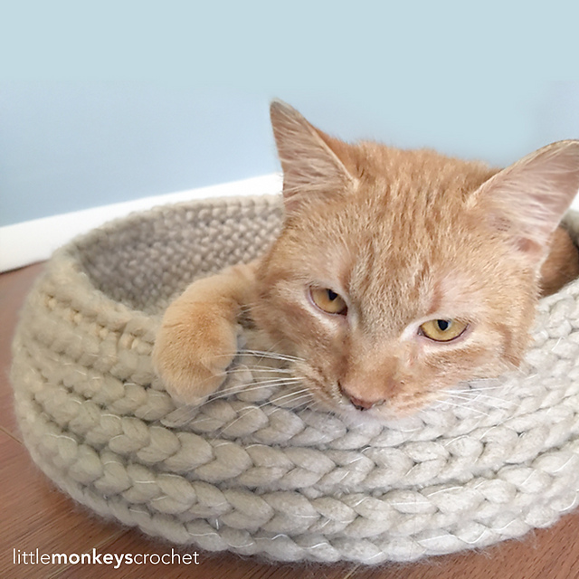 Tabby Chic Cat Bed