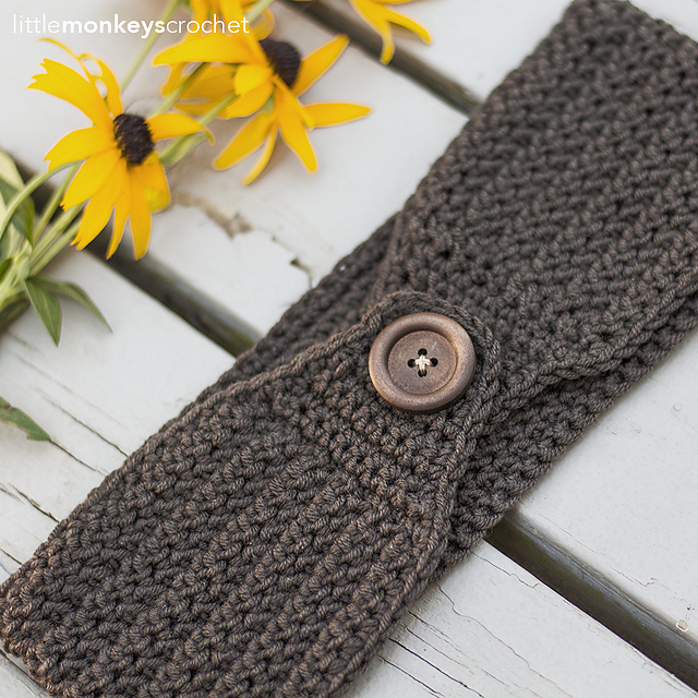 Easy Herringbone Earwarmer
