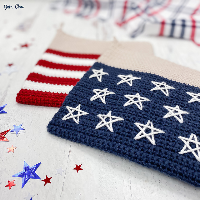 Stars & Stripes Potholder Set