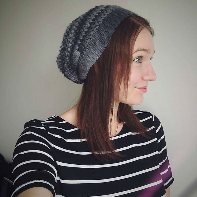 Crochet a Slouchy Beanie