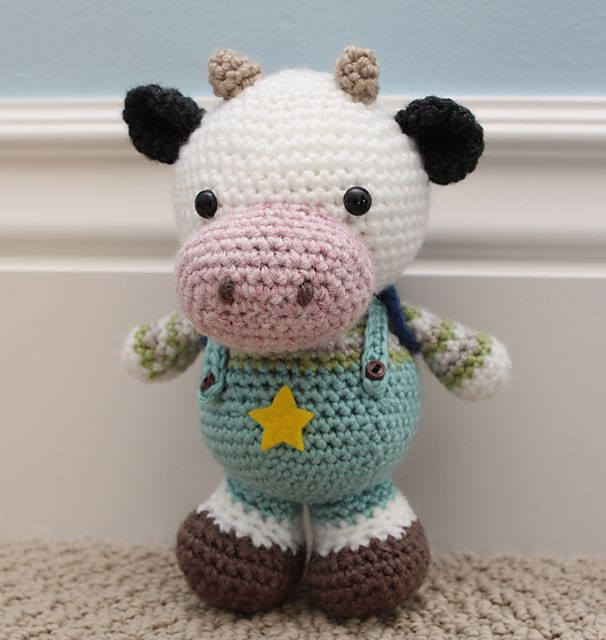 Amigurumi Clarence Cow