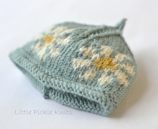 Little Daisy Flower Beanie