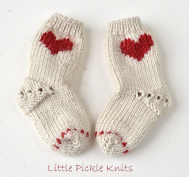 Baby Socks Little heart