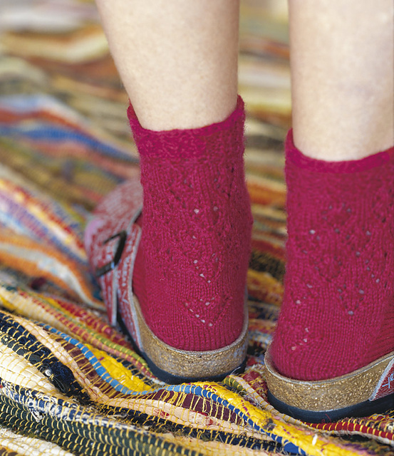 Lone Heart Heel Socks