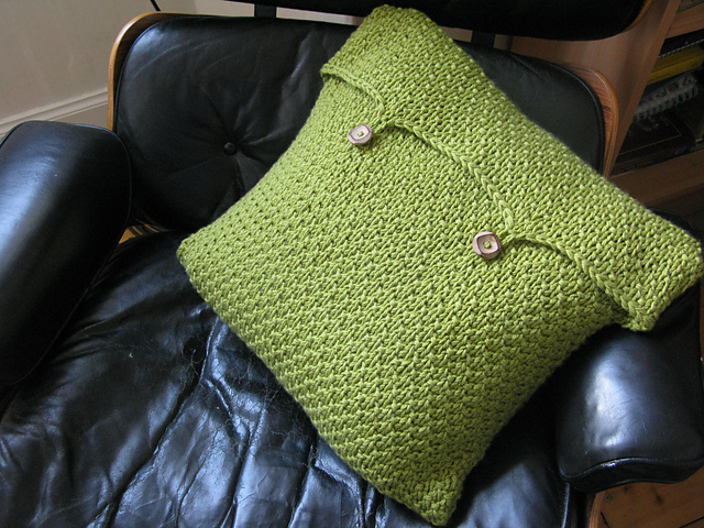 Pea Soup Cushion