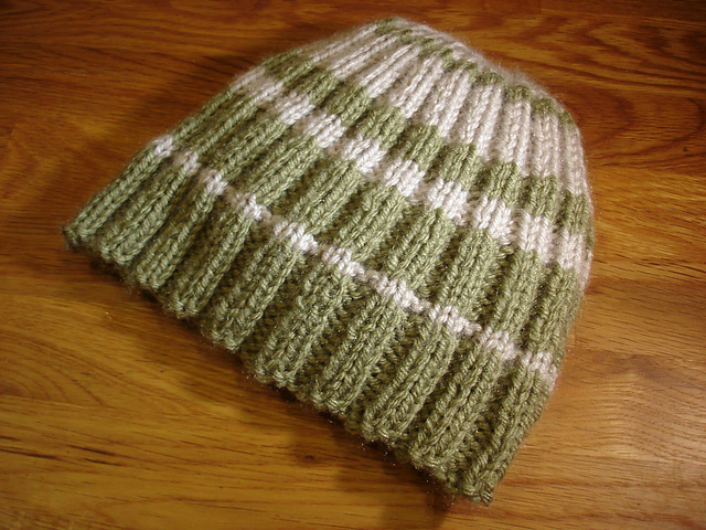 Striped Rib Hat