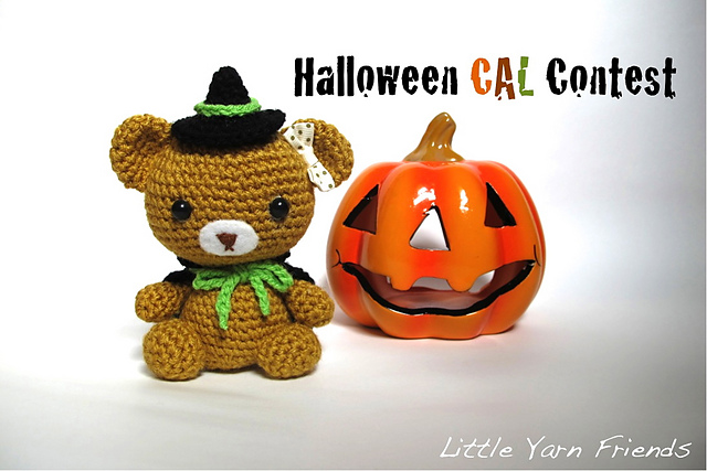 Lil' Halloween Witch Teddy