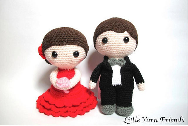 Lil' Spanish Wedding Dolls