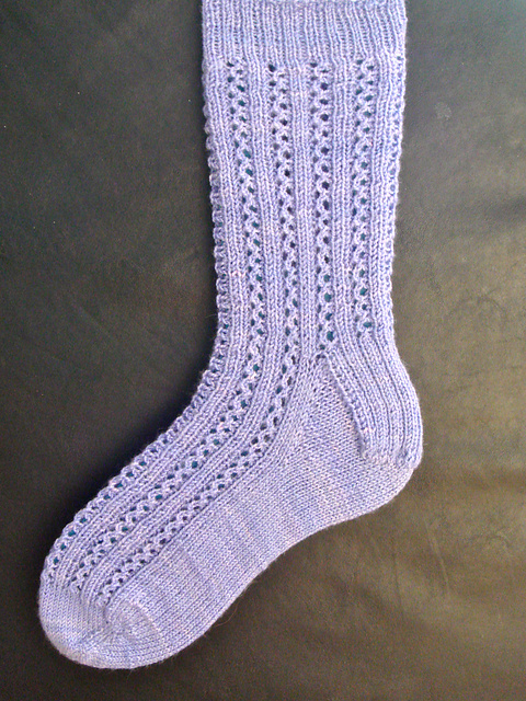 Eyelet Rib Socks