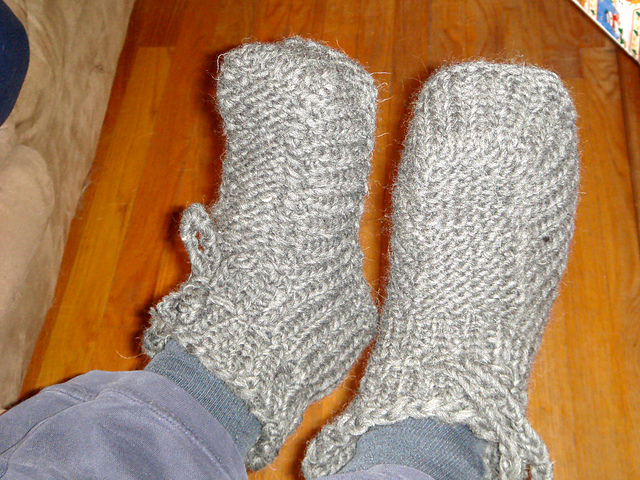 Super Sized Baby Booties for Adults