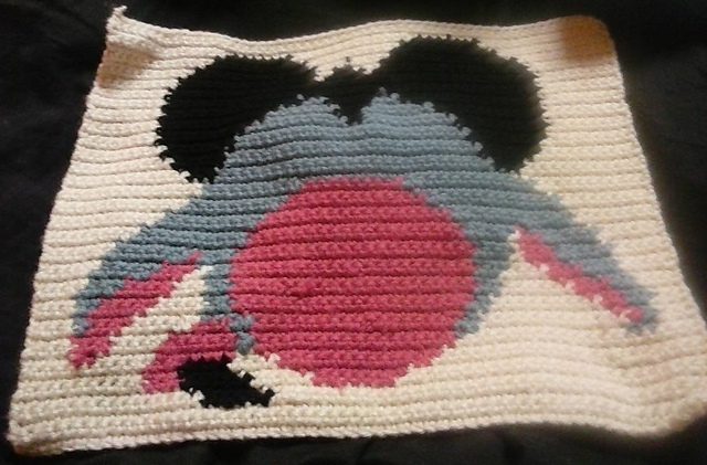Eeyore Ears Pillow 55x55