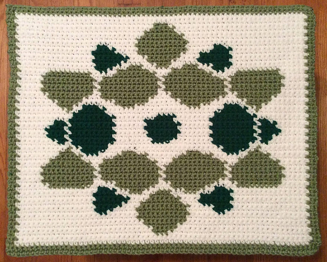 Cracked Shells Block #5 65x65