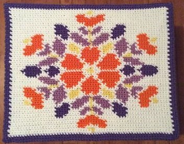 Easter Flower Block #3 65x65