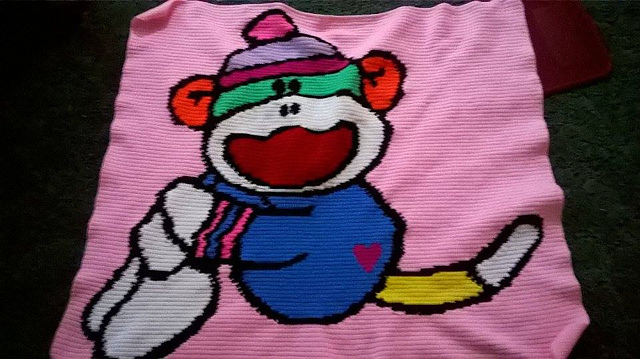 Rainbow Sock Monkey 200x200