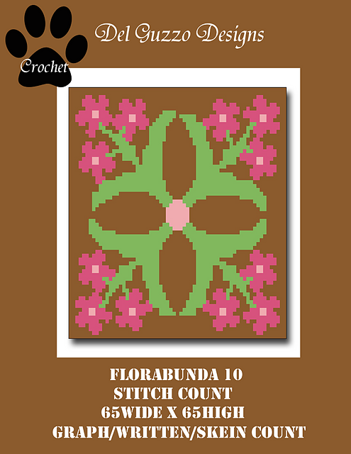 Florabunda Block #10 65x65