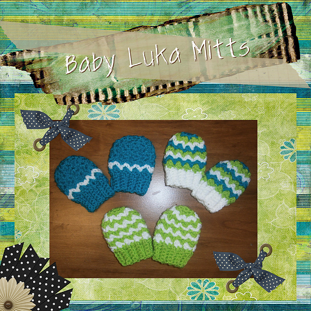 Baby Luka Mitts