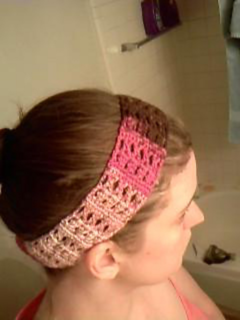Chocoate Roses Headband
