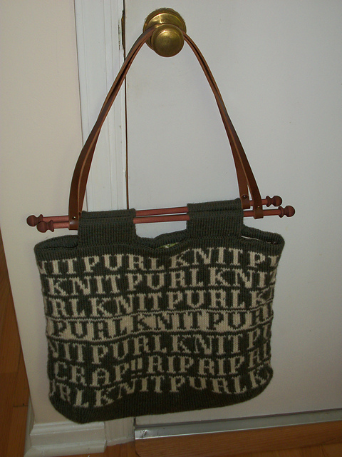 Knit/Purl Bag