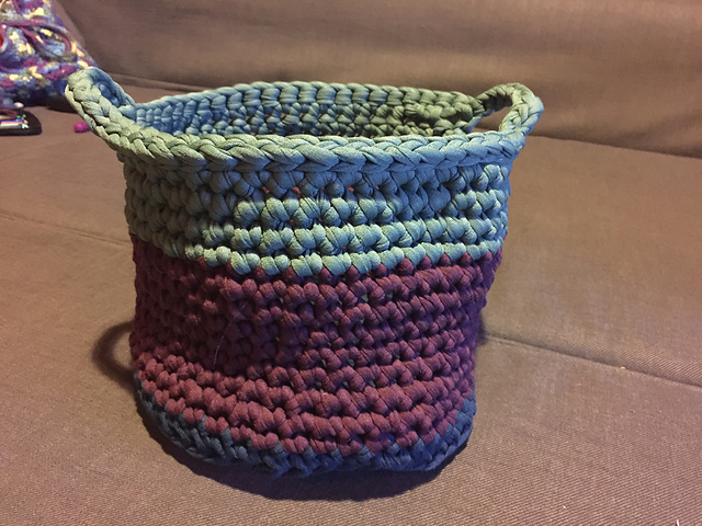 Rag Yarn Basket | Tynnyri