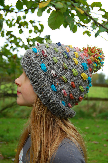 Candy Buttons Hat