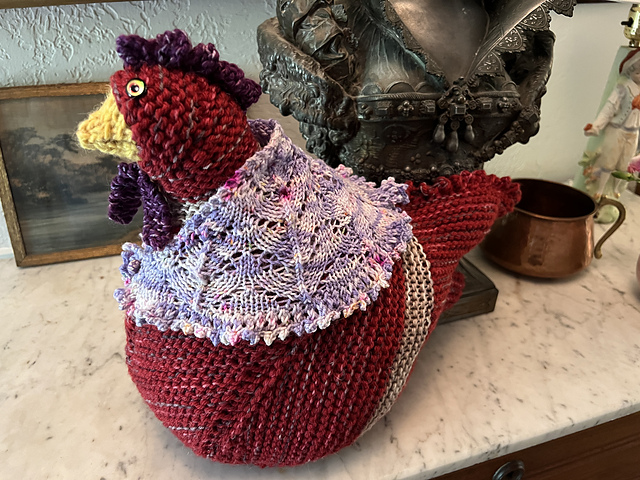 Support Chicken Shawl