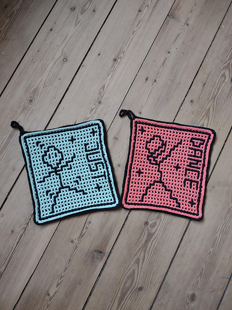 Just Dance! Potholders