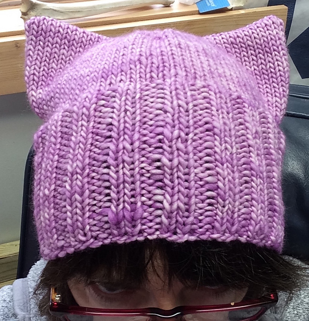 Knitted Fitted Pussyhat
