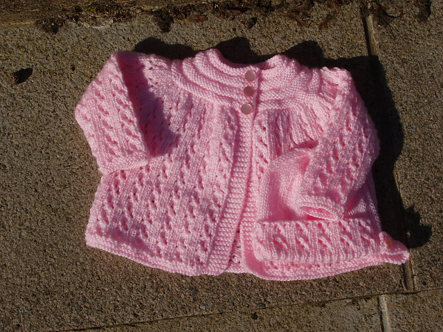 Matinee Coat, Bonnet, and Bootees