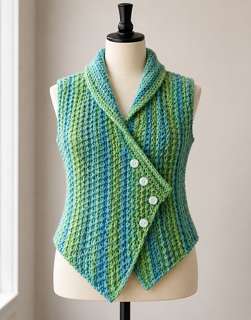 Asymmetrical Vest