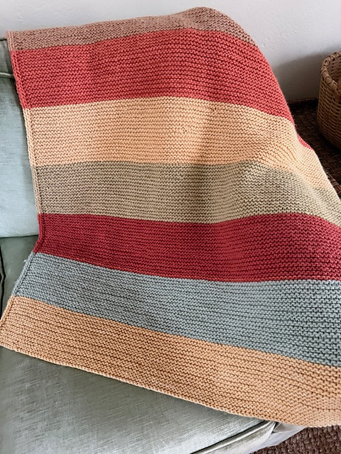 Tranquil Stripes Throw