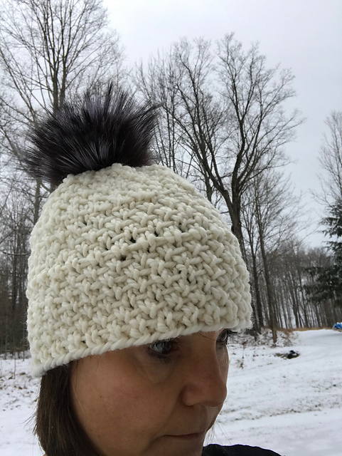 Woven Stitch Hat