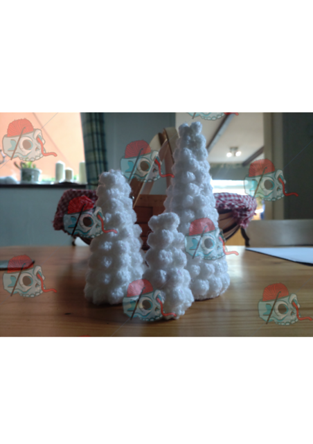 bobble christmas trees