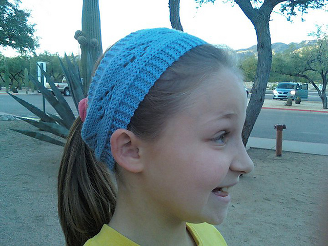 Diamond Eyelet Headband