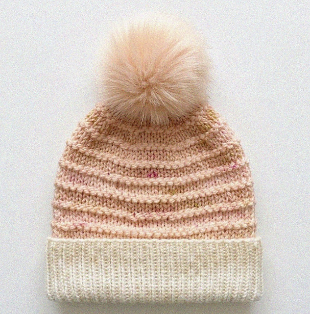 Ravelry: Peach Melba Hat pattern by Laura’s Knitting Patterns