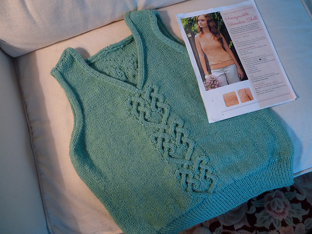 Honeysuckle Sleeveless Shell