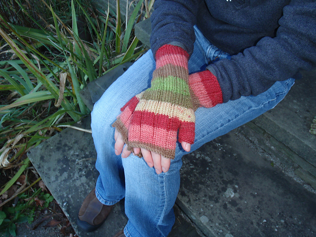 Work Horse Fingerless Mittens