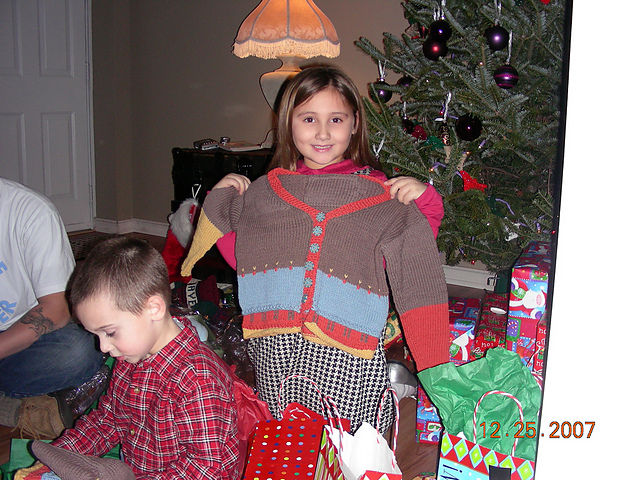 Cardigans for Clark and Lily