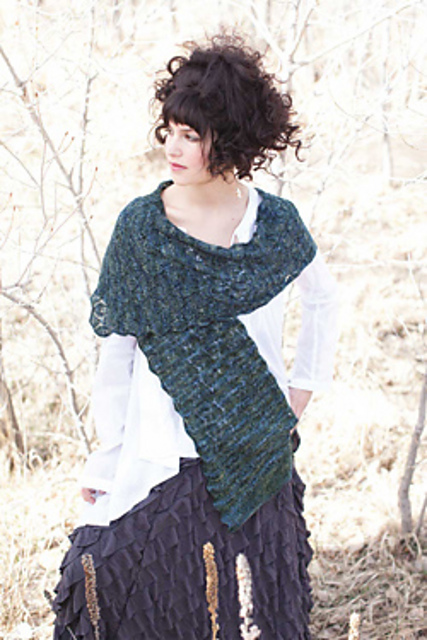 Among the Birches Shawl