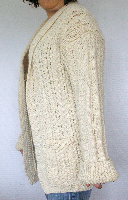 Adorable Aran Cabled Coat