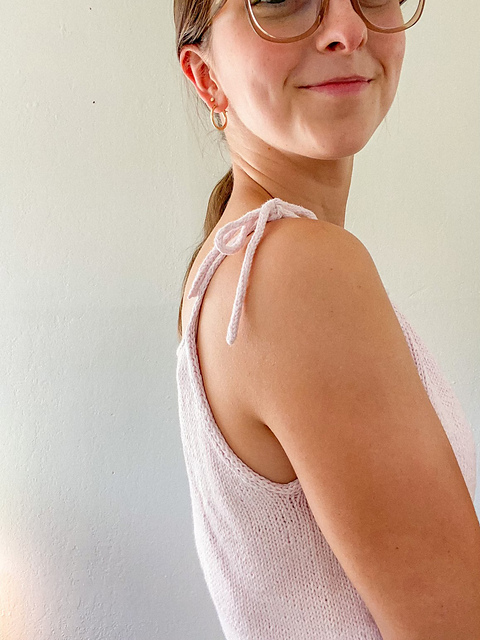 Ravelry: Twinflower Camisole pattern by Sofie Klein