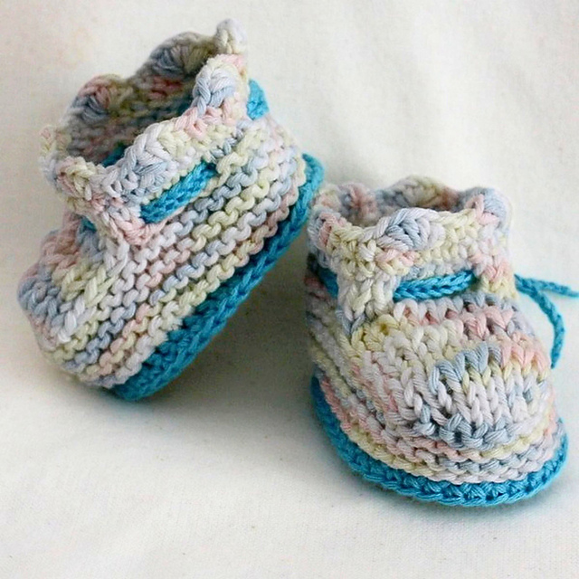 Baby Booties Sea Wave
