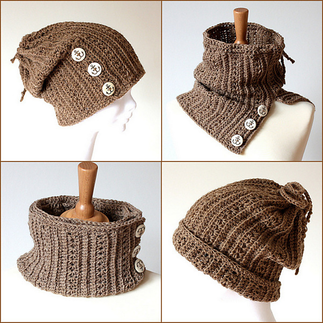Hat/Cowl 2 in 1