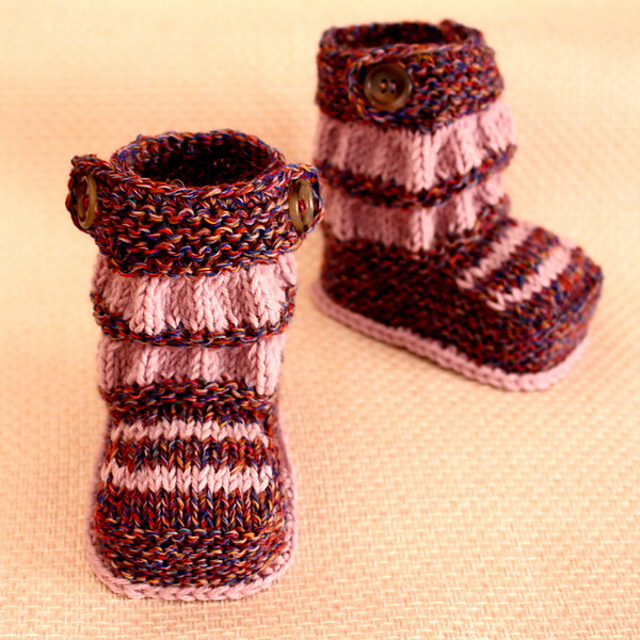 Baby Boots two Buttons