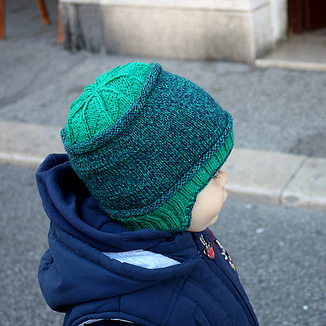 Two colors Toddler Hat