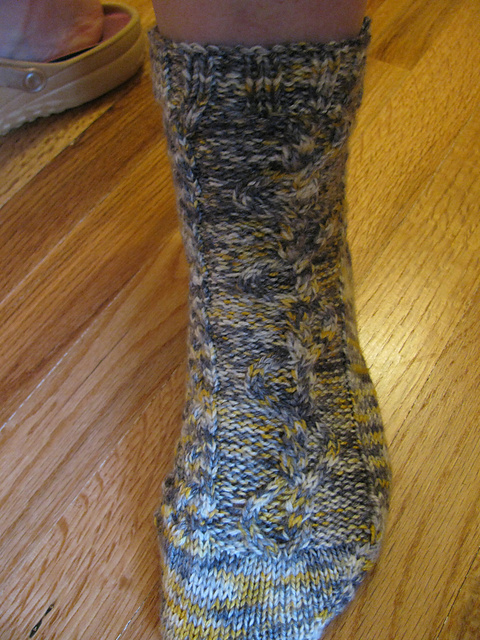 Ravelry: Dunedain Socks pattern by Lobug Designs